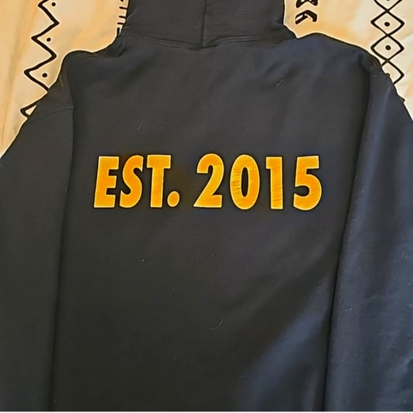 Men's Authentic Brooklyn INC fleece hoodie. - Picture 3 of 6